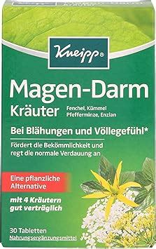 Kneipp Magen Darm Kr Uter Tabletten St Amazon De Drogerie