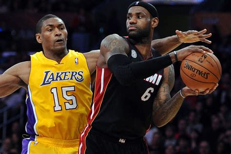 Heat Vs Lakers Final Score Lebron James Leads Miami Over La 99 90