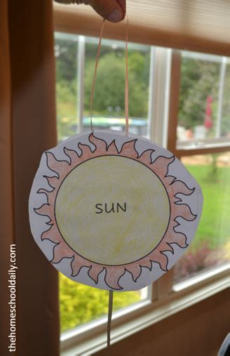 Printable Solar System Mobile The Homeschool Daily