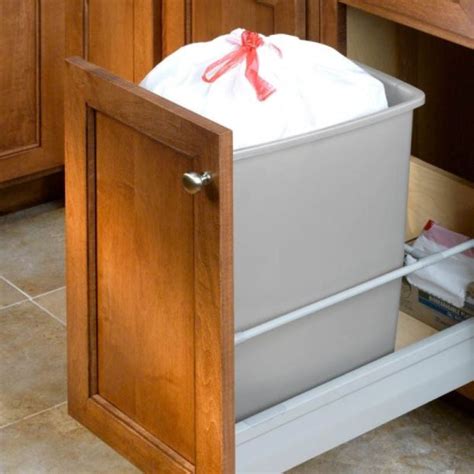 30 Unique Undersink Trash Can Ideas, Pictures, Remodel and Decor