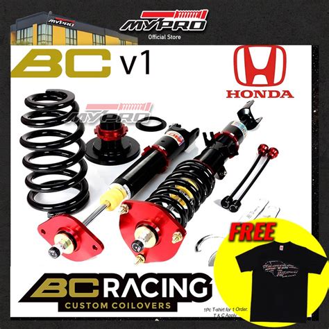 Adjustablebc Racing V1 Series 32step For Honda Jazz Gd Ge City Crz