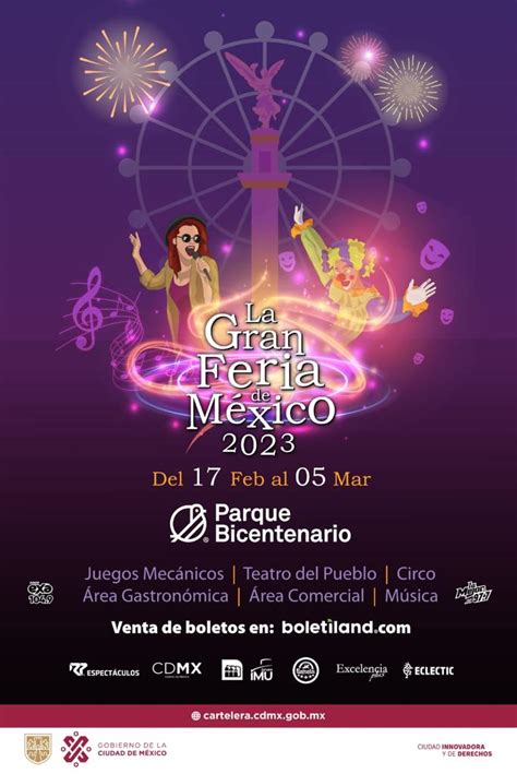 Llega la Gran Feria de México 2023 al Parque Bicentenario Almomento