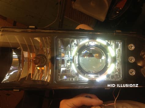 Hid Illusionz Chevrolet Impala Morimoto Mini H Gatling Gun Led Angel