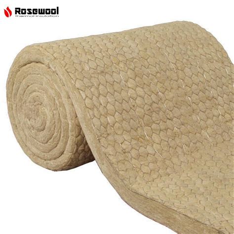 Rock Wool Blanket Rockwool Insulation Material With Excellent Sound