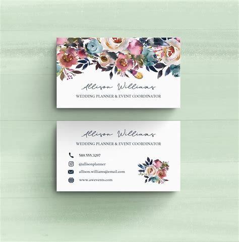 Wedding Business Cards The Perfect Way To Showcase Your Services