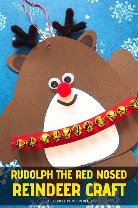 Rudolph the Red Nosed Reindeer Craft | A Fun Christmas Craft!