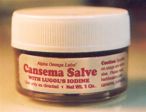 Cansema Black Salve with Lugol's Iodine