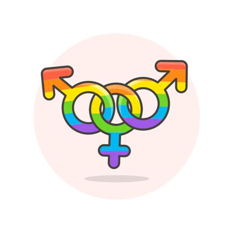 Bisexual Lgbtq Sign Icon