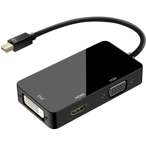 Mini Displayport Thunderbolt Port Compatible To Hdmidvivga Male To