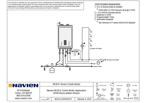 Navien Combi Boiler Piping Diagram