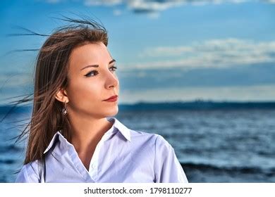 Sexy Bikini Model Posing On Beach Stock Photo 93415285 Shutterstock