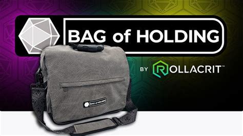 The Bag of Holding Is a Great Way to Get all Your Games and Books to ...