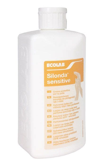 Ecolab Silonda Sensitive Emulsja Do Rąk I Ciała 500ml Kremy Do Rąk Kosmetyki Do Dłoni I