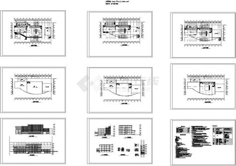 某地5层4642平米展览馆建施图纸【平立剖 楼梯 目录 建筑设计说明】图纸设计说明土木在线