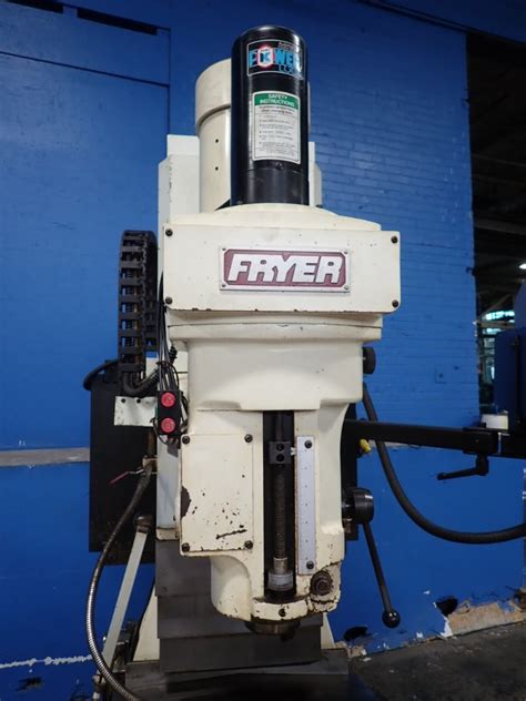 Used Fryer Cnc Vertical Mill Hgr Industrial Surplus