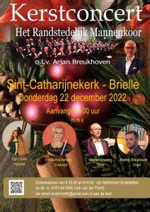 Het Randstedelijk Mannenkoor Geeft Kerstconcert In Brielle Refomuziek