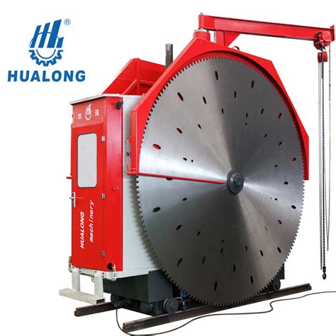 Hualong Machinery Qyk Double Blade Granite Stone Cutting Machine