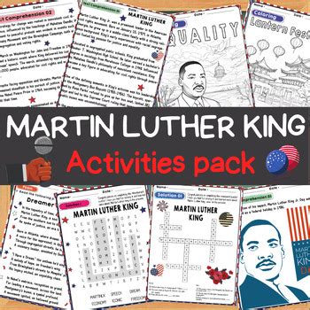 Dr. Martin Luther King, Jr Activities MLK Day - Activities pack | TPT