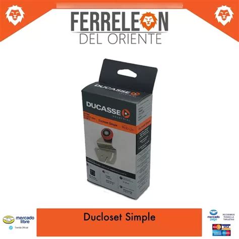 Ducasse Ducloset Simple Cuotas Sin Inter S