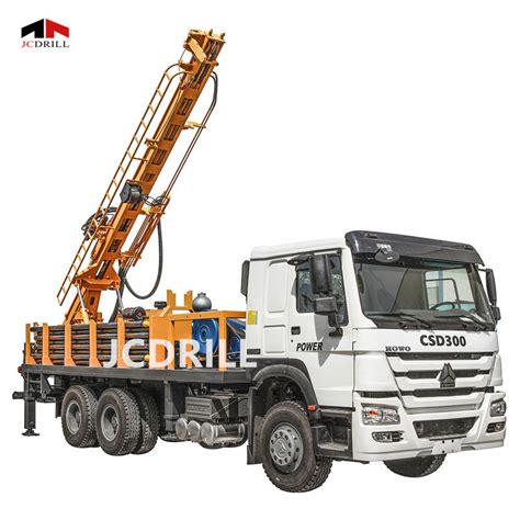 CSD300 Truck Mounted Rotary 300m Deep Water Bore Well Drilling Machine