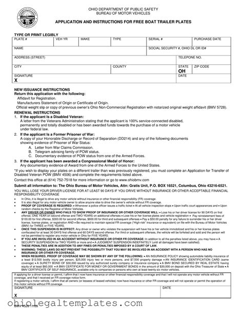 Download Bmv 4526 Ohio Template ️ Ohio Legal Templates