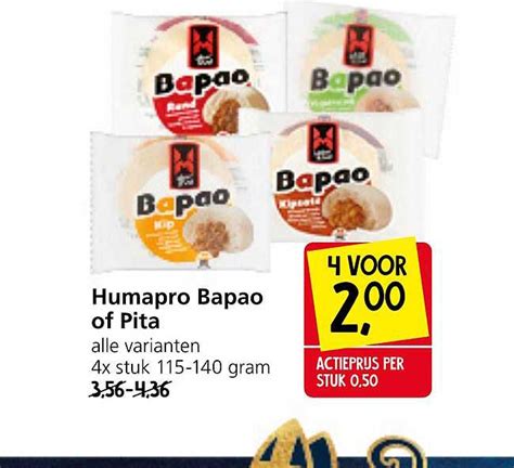 Humapro Bapao Of Pita Aanbieding Bij Jan Linders Folders Nl