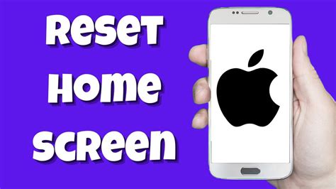 How To Reset Home Screen Layout On Iphone Ios Youtube