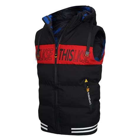 Fvwitlyh Vest For Men Heavy Windbreaker Male Autumn And Winter Cotton