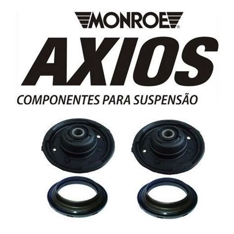 Par Coxim Amortecedor Dianteiro Peugeot 307 308 408 Citroen C4 Hatch