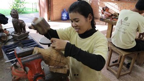 Cambodian Crafts And Traditional Khmer Art At Siem Reap Artisans D