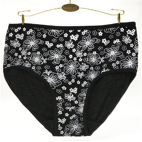 Hot Selling 1pc Lot Women S Panties Underwear Waist Cotton Mummy Plus Large Size Big Yards 2XL