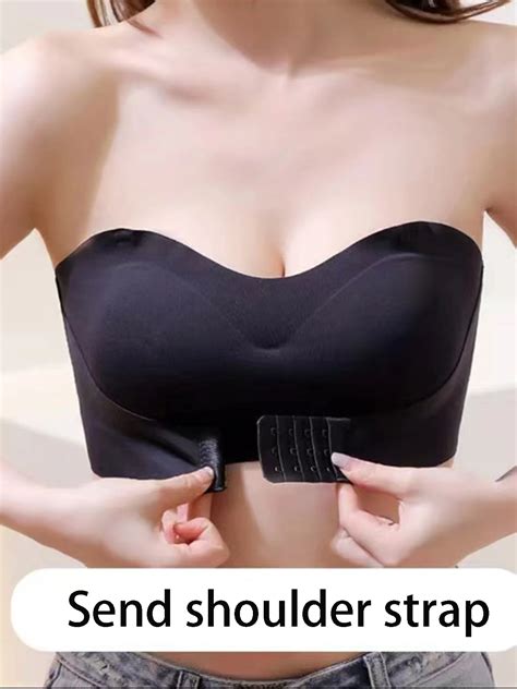 Breathable Comfort Front Buckle Detachable Straps Tube Top Bra And Bralette Justfashionnow