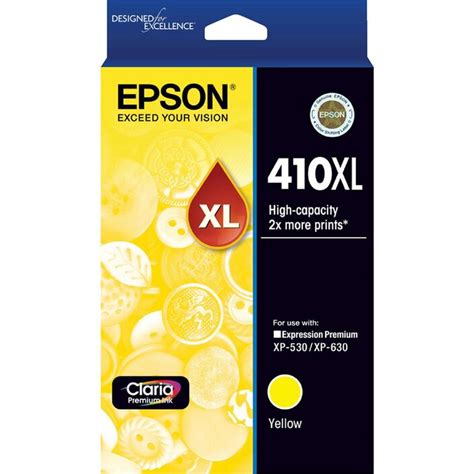 Epson Xl Yellow Ink Cartridge Inkwell Cartridges Toner