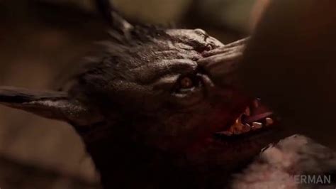 Un Horrible Loup Garou Baise Une Vampire 3D Plantureuse Dans Le Cul