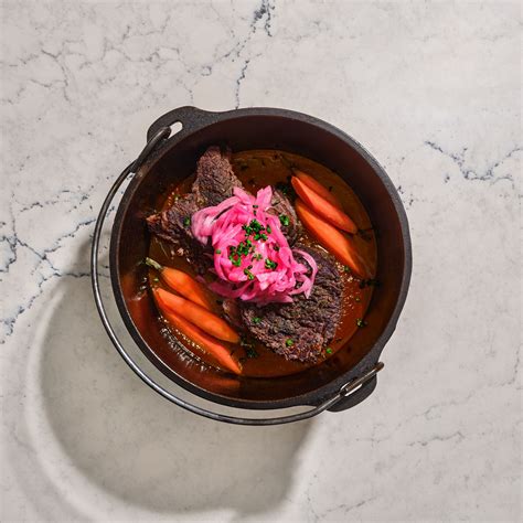 Perfect Pot Roast With Pickled Onions Recipe | Bon Appétit