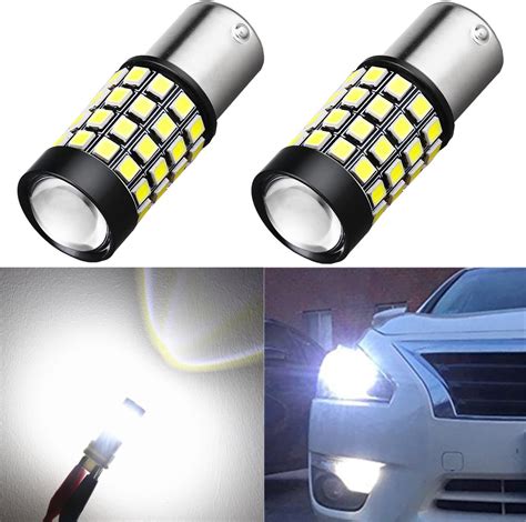 Alla Lighting 1000Lm 51 SMD Extremely Super Bright 6000K White BA15S