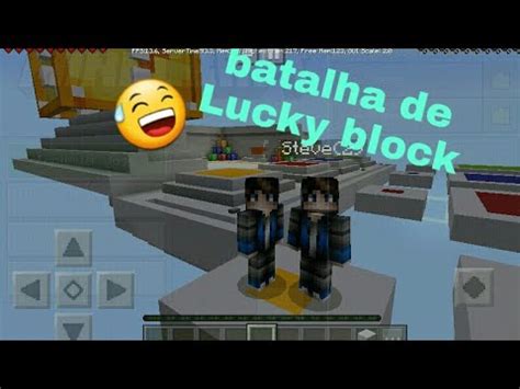 Batalha De Lucky Block Minecraft Youtube