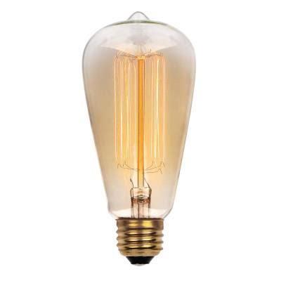 Westinghouse Lighting ST20 60 Watt Medium Base Amber Timeless Vintage