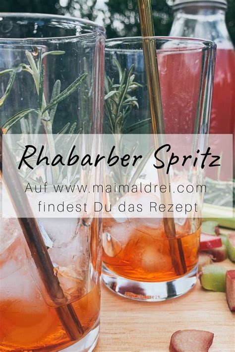 Rhabarber Spritz Aperol Rezepte Aperitif Getr Nk Aperitif Mit Sekt