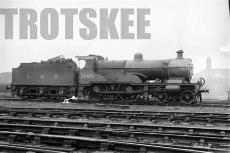 GLASS NEGATIVE LMS London Midland Scottish Railway Steam 1060 C1930s 5