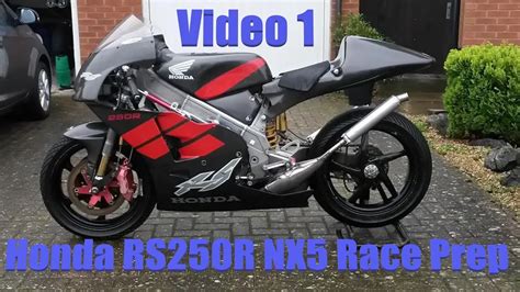 Honda RS250R NX5 Race Prep Video 1 - Fitting VHM heads and Setting ...