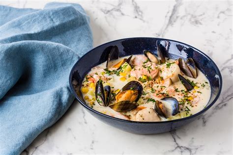 Seafood Chowder Recipe Great British Chefs