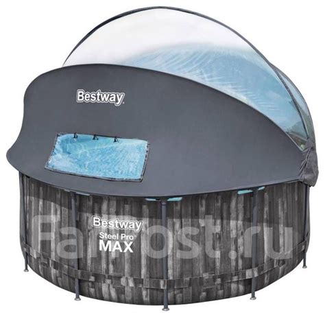 Бассейн каркасный Bestway 5619N 366х100см (фильтр, лестница, навес ...