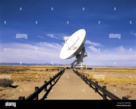 Very Large Array VLA Antenna Of National Radio Astronomy Observatory