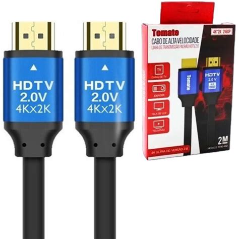 Cabo Hdmi Metros Alta Velocidade K Tomate Mhd