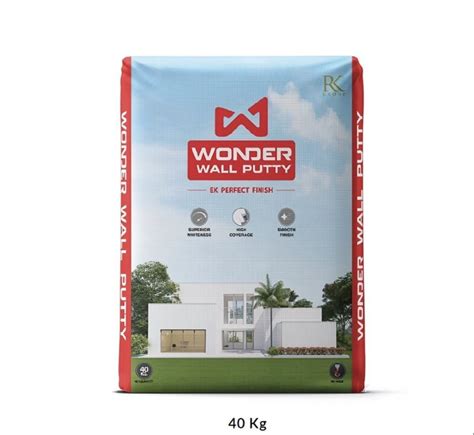 Wonder 40 Kg Wall Putty At Rs 690 Bag Birla White Wall Putty In