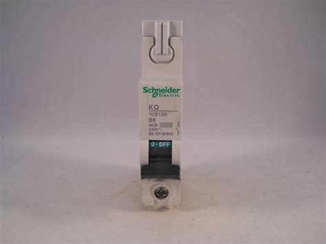 Schneider Kq Mcb Type B Single Pole A Breaker Square D B