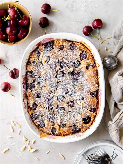 Cherry Clafoutis Quick And Easy If You Give A Blonde A Kitchen