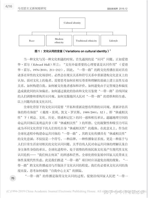 论文带读day85｜跨文化传播中的文化认同 知乎