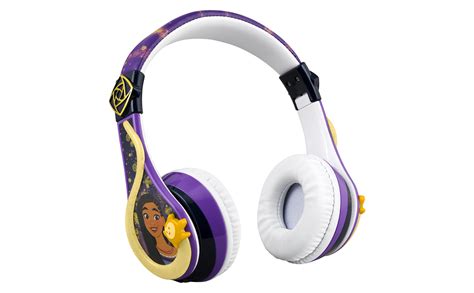 eKids Disney Wish Bluetooth Headphones for Kids, Wireless Headphones ...